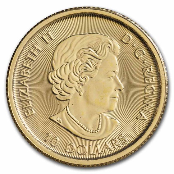 2021 Canada 1/4 oz Gold Buffalo BU