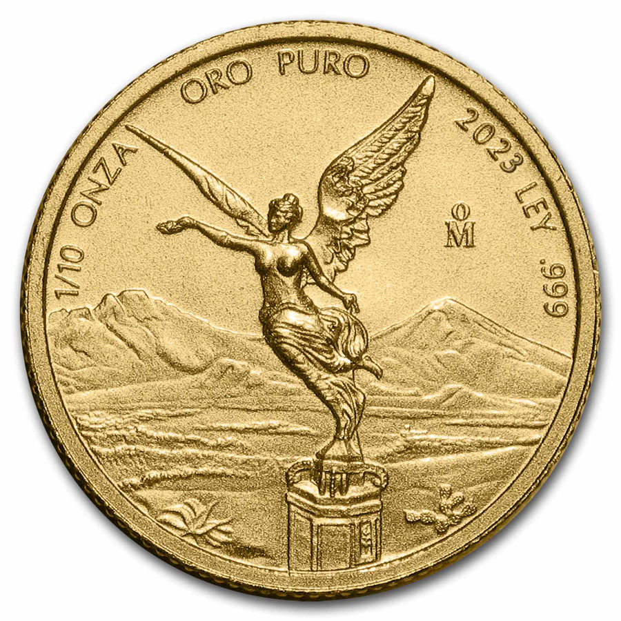 2023 Mexico 1/10 oz Gold Libertad BU