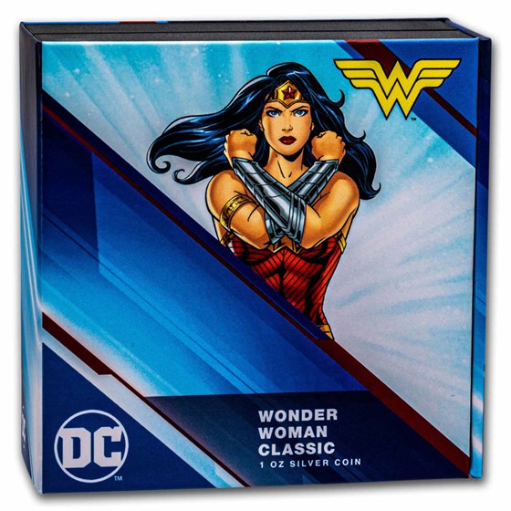 2023 Niue 1 oz Silver Coin $2 DC Classics: Wonder Woman