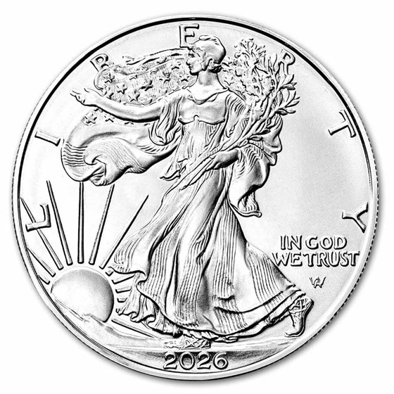 2026 1 oz American Silver Eagle - w/Nutcracker Collage Card
