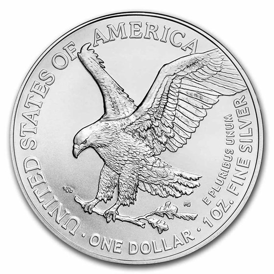 2026 1 oz American Silver Eagle - w/Merry Christmas Tree Card