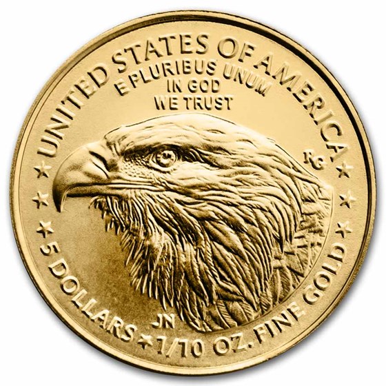2026 1/10 oz American Gold Eagle - w/Red Christmas Trees Card