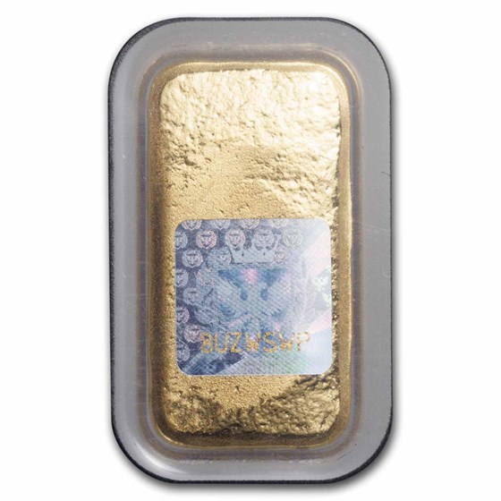 1 oz Gold Bar - Germania Mint (Cast w/Assay)