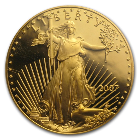 2007-W 1 oz Proof American Gold Eagle PR-69 DCAM PCGS