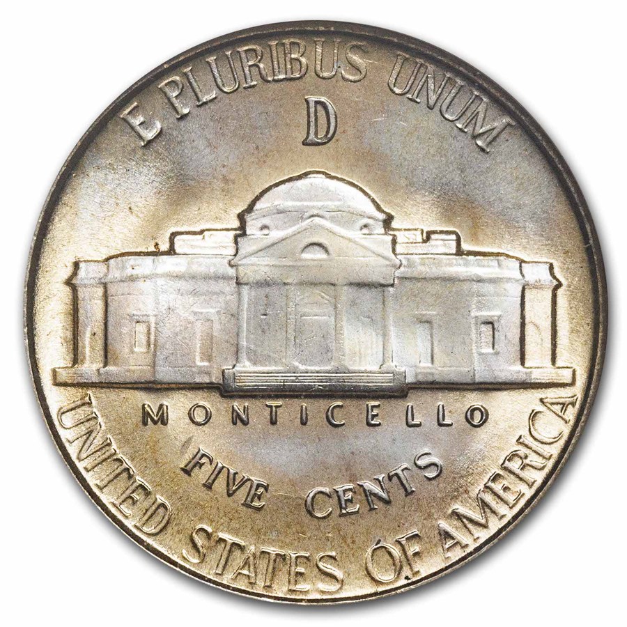 1945-D Jefferson Nickel MS-66 NGC