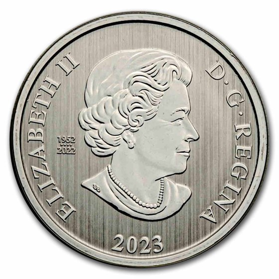 2023 Canada 50-Cent Lenticular Holiday Sledding