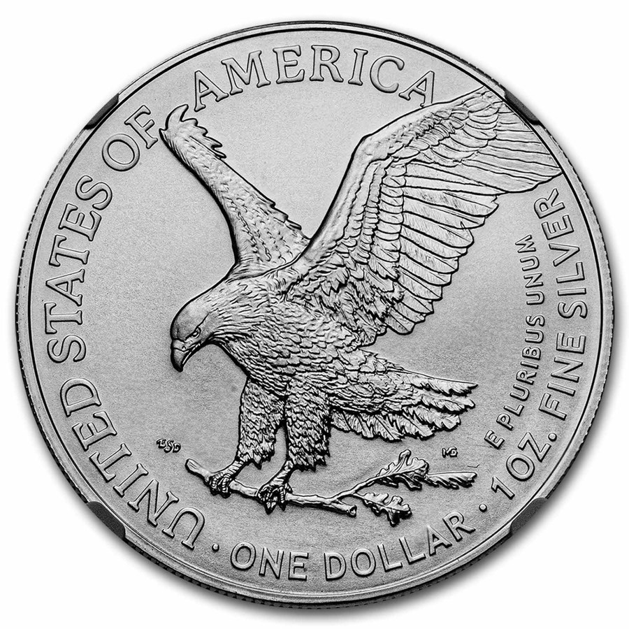 2022 American Silver Eagle MS-70 NGC (Everhart)