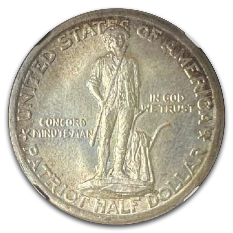 1925 Lexington Concord Sesquicentennial Half Dollar MS-67 NGC