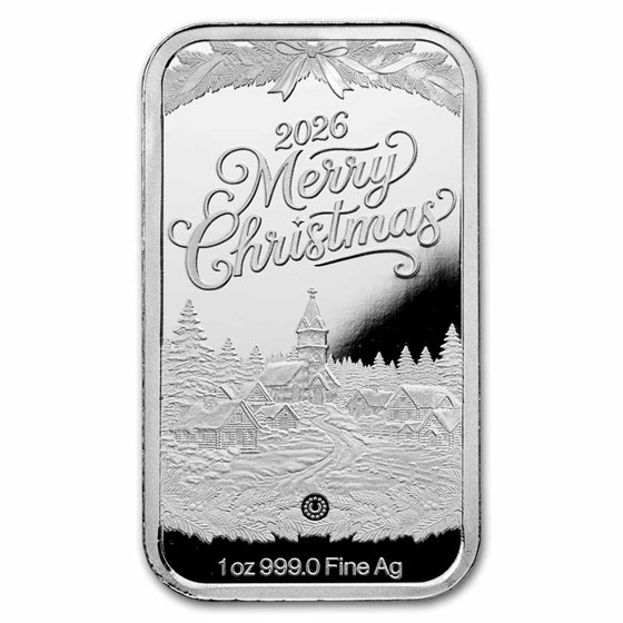 2026 1 oz Silver Bar - Nativity