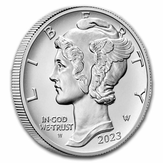 2023-W 1 oz Burnished American Palladium Eagle (w/Box &amp; COA)