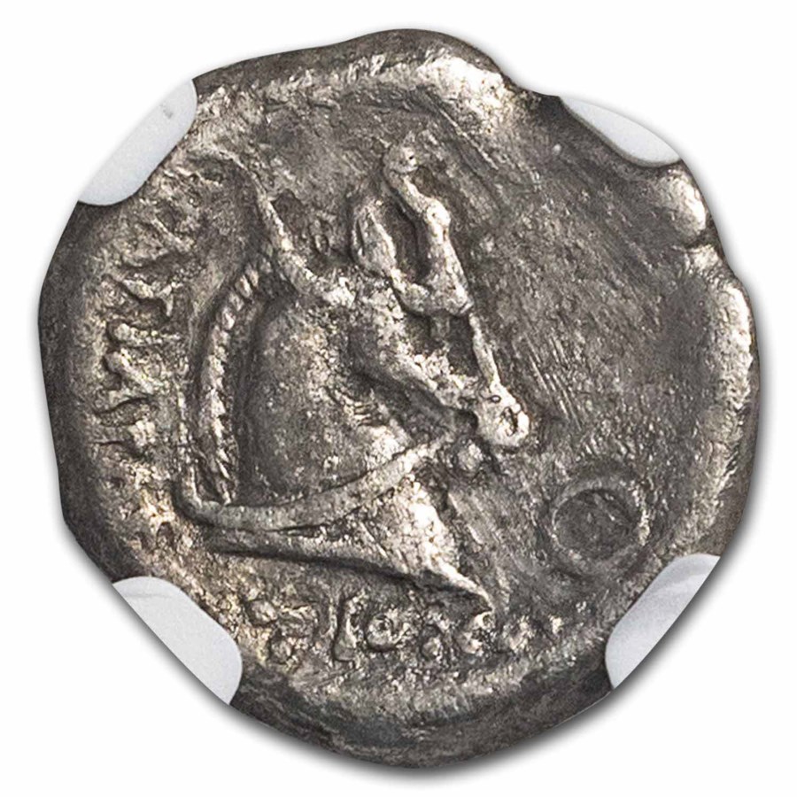 Seleucid Kingdom AR Hemidrachm Antiochus I (281-261 BC) Fine NGC