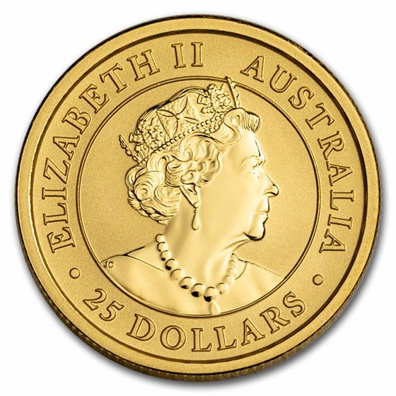 2022 Australia 1/4 Gold Australian Wildlife BU
