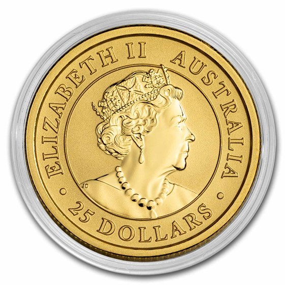 2022 Australia 1/4 Gold Australian Wildlife BU