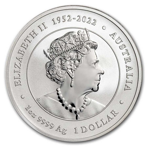 2024 Australia 1 oz Silver Lunar Dragon BU (Series III)