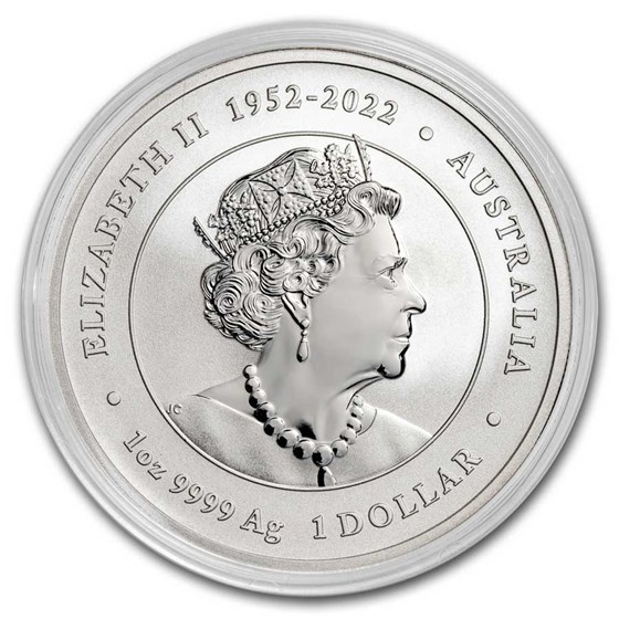 2024 Australia 1 oz Silver Lunar Dragon BU (Series III)