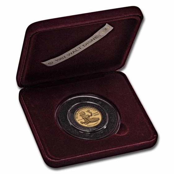 1 oz Gold - Disney's Snow White 50th Anniversary (Random Motif)