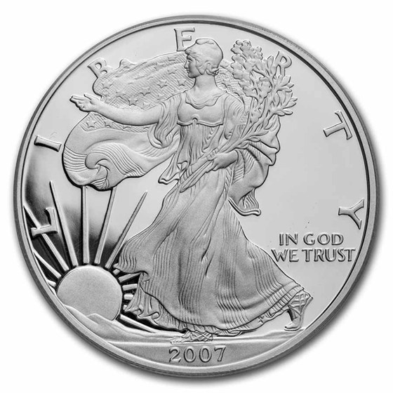 2007-W Proof American Silver Eagle PR-69 PCGS