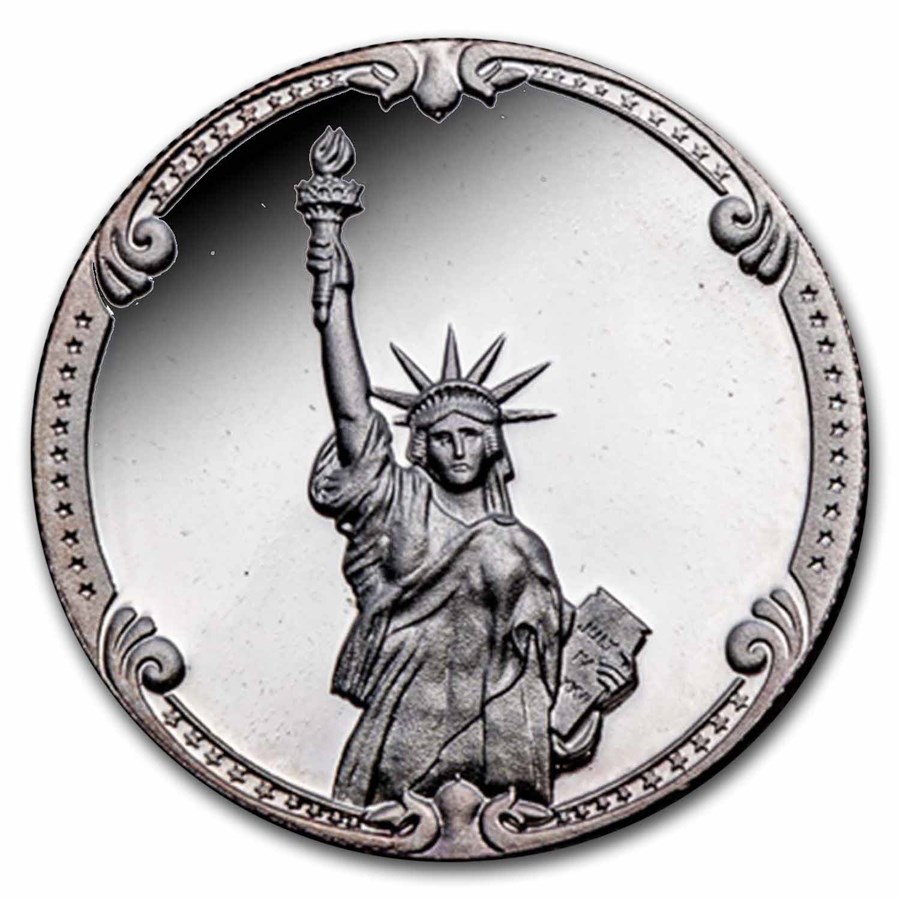 1 oz Silver Round - Rarities Mint (Liberty Series PF 4-Coin Set)
