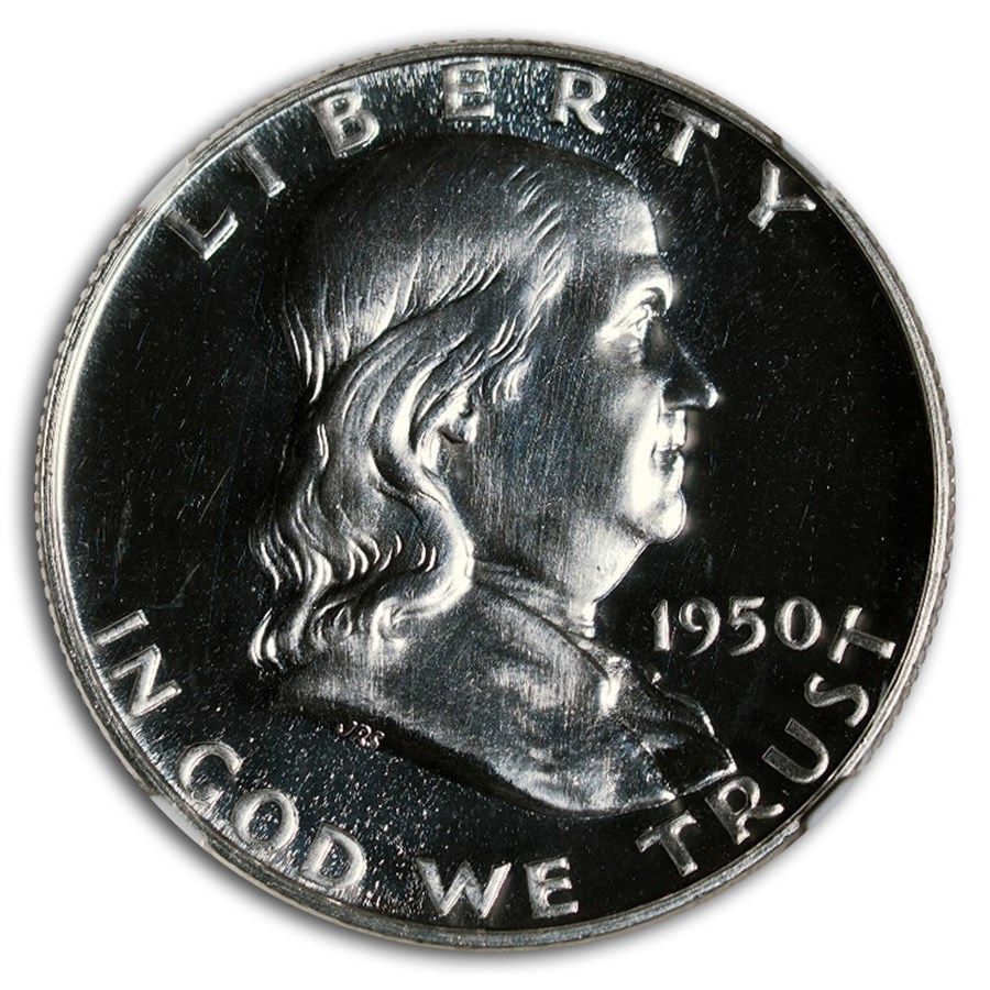 1950 Franklin Half Dollar PF-68 NGC