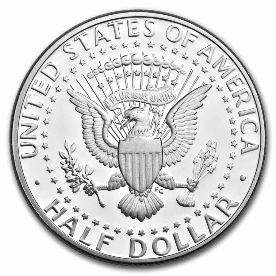 1992-S Silver Kennedy Half Dollar 20-Coin Roll Proof