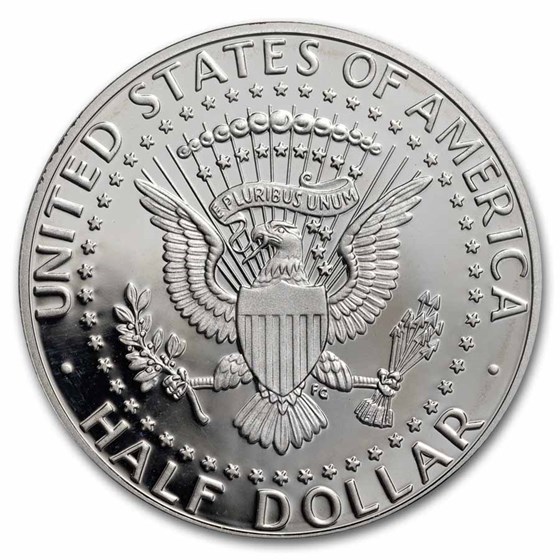 2021-S Silver Kennedy Half Dollar 20-Coin Roll Proof