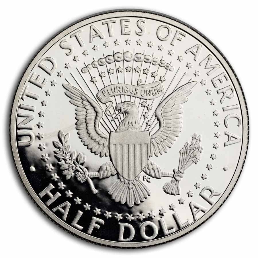 2012-S Silver Kennedy Half Dollar 20-Coin Roll Proof