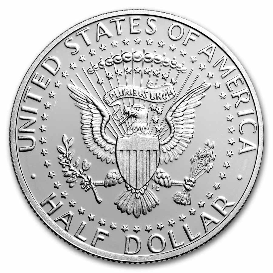 2010-S Silver Kennedy Half Dollar 20-Coin Roll Proof