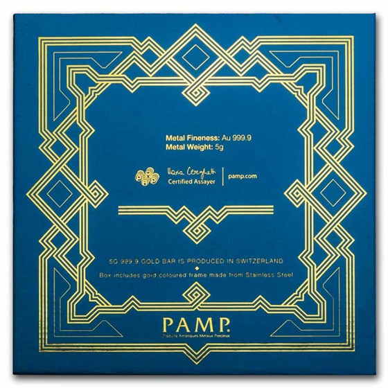 5 gram Gold Bar - PAMP Arabian Horse