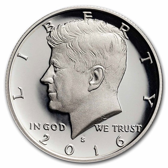 2016-S Kennedy Half Dollar 20-Coin Roll Proof (Silver)