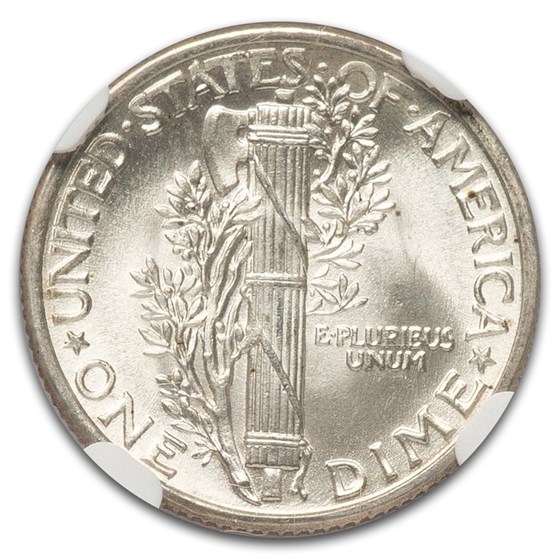 1940 Mercury Dime MS-68 NGC (FB)