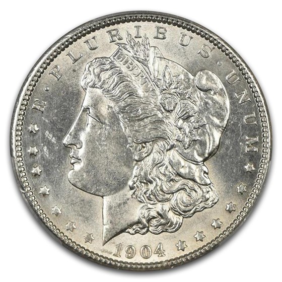 1904 Morgan Dollar AU-58 PCGS