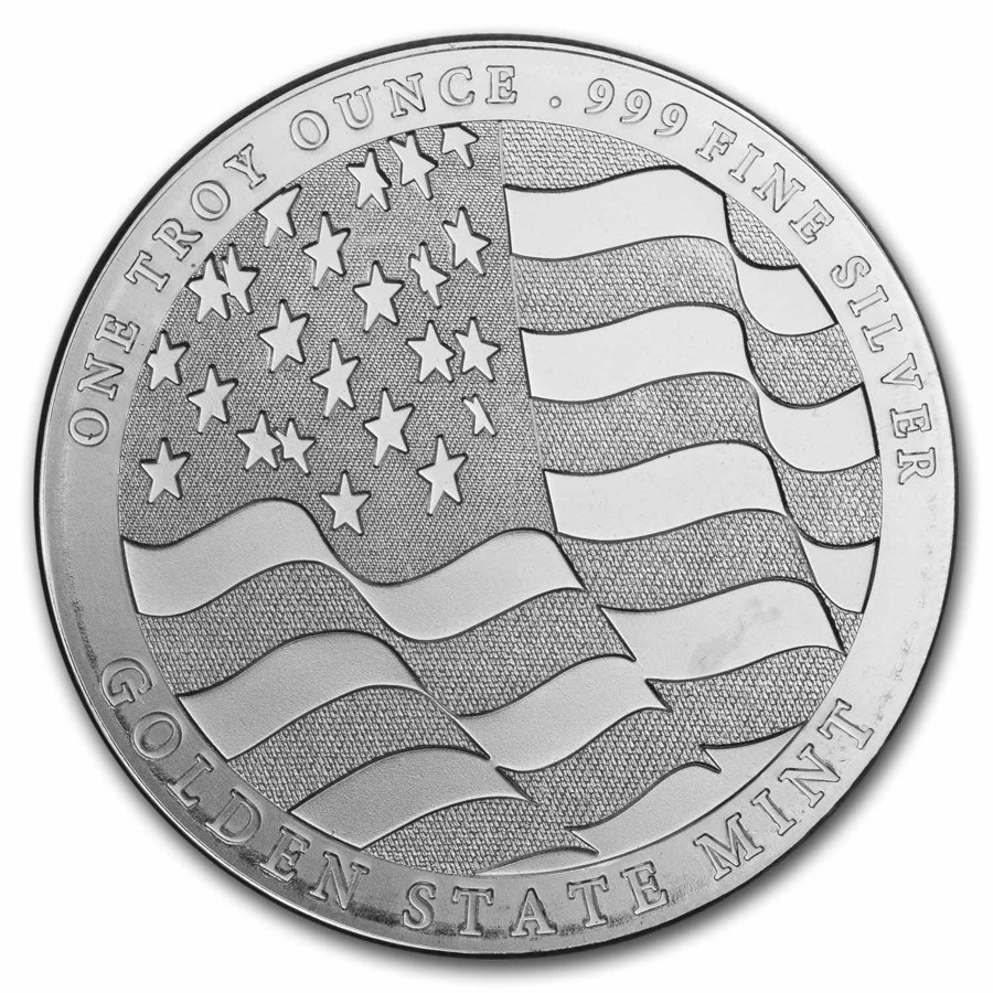 1 oz Silver Round - Eagle (Strength, Freedom, & Pride)