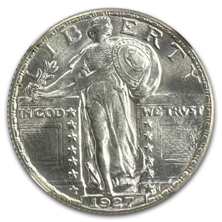 1927 Standing Liberty Quarter MS-66 NGC