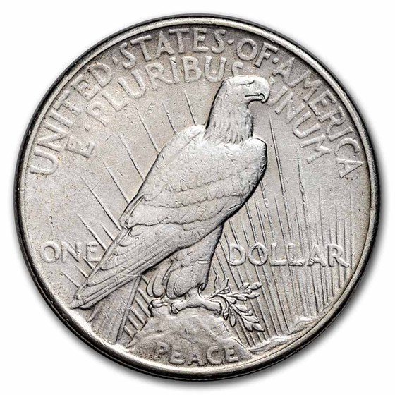 1935 Peace Dollar XF (Cleaned)