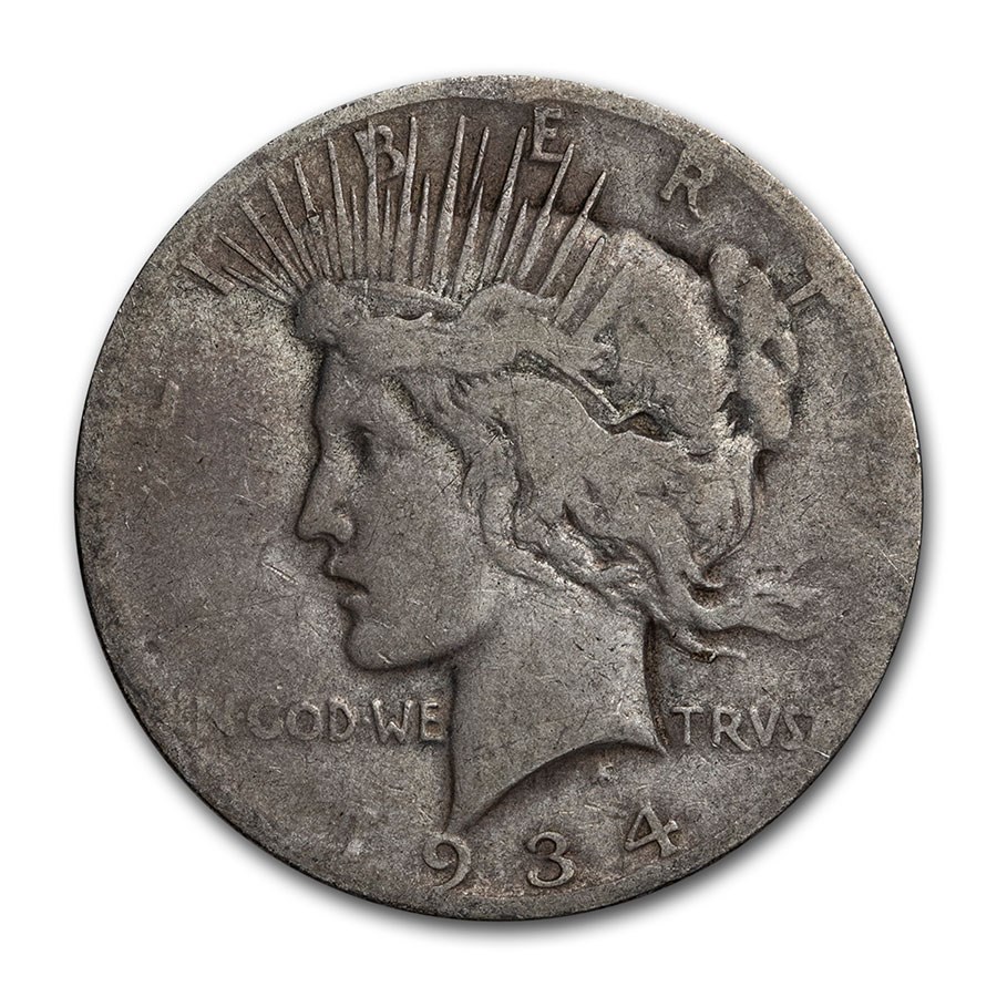 1934-D Peace Dollar Cull 1934-D Peace Dollar Cull
