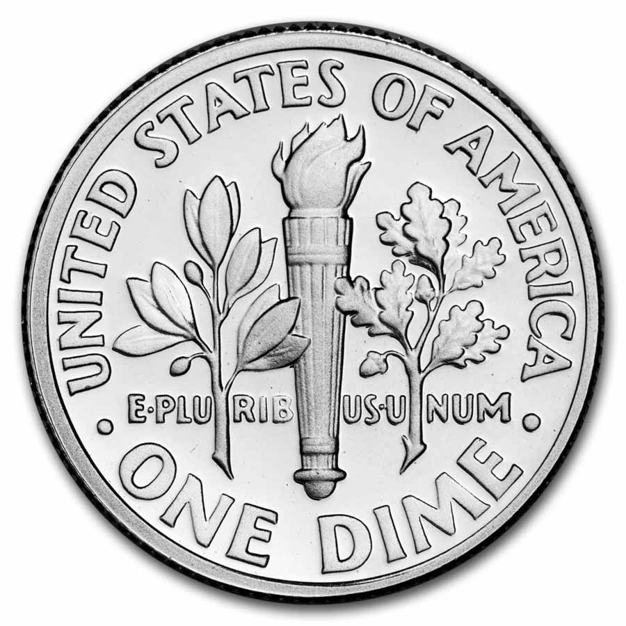1994-S Roosevelt Dime 50-Coin Roll Proof (Silver)