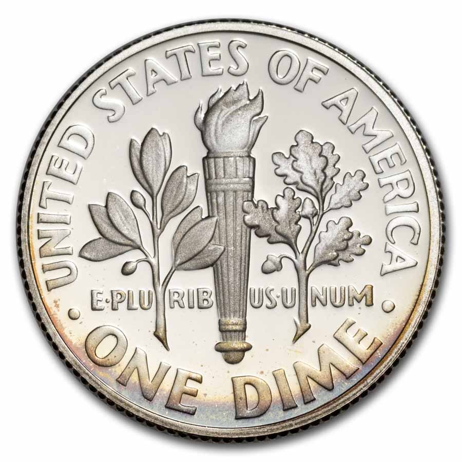 2009-S Roosevelt Dime 50-Coin Roll Proof (Silver)