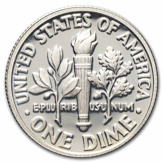 2011-S Roosevelt Dime 50-Coin Roll Proof (Silver)
