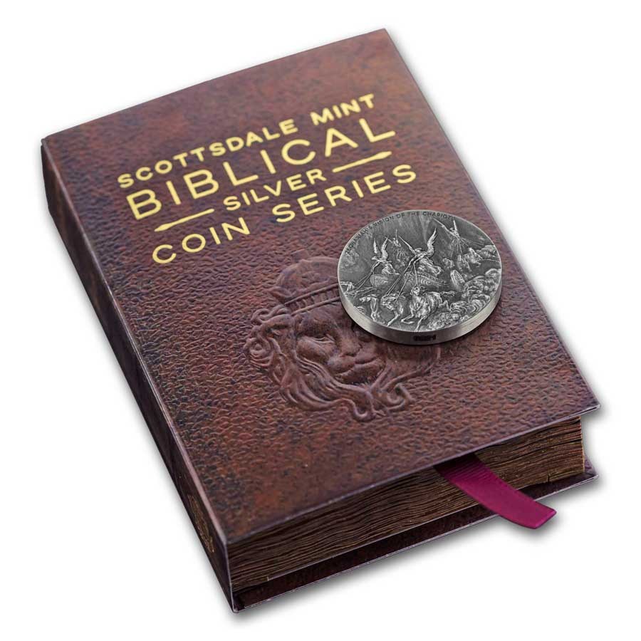 2023 2 oz Silver Coin - Biblical Series (Zechariah's Vision)