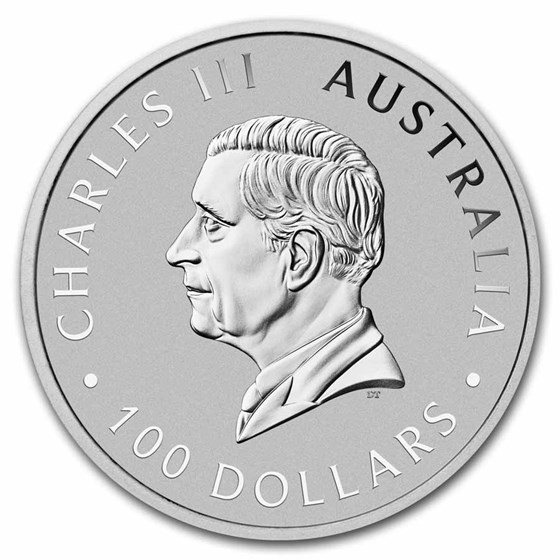 2024 Australia 1 oz Platinum Kangaroo BU