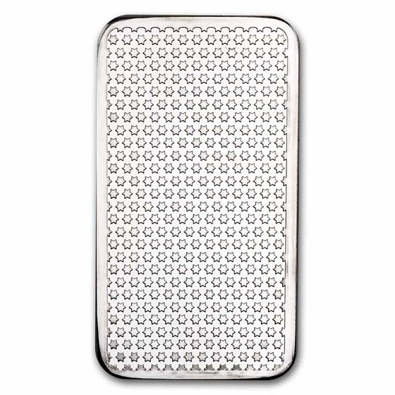 10 oz Silver Bar - Morgan Design