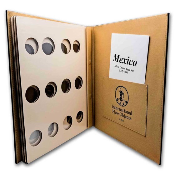 IFO Album - Mexico Silver Crown Type Set (1732-1995)