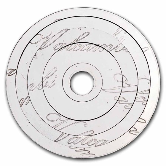 1 oz Platinum Round - Valcambi Armillary