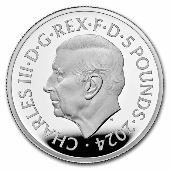 2024 GB 2 oz Silver Myths &amp; Legends Robin Hood Prf (Box &amp; COA)