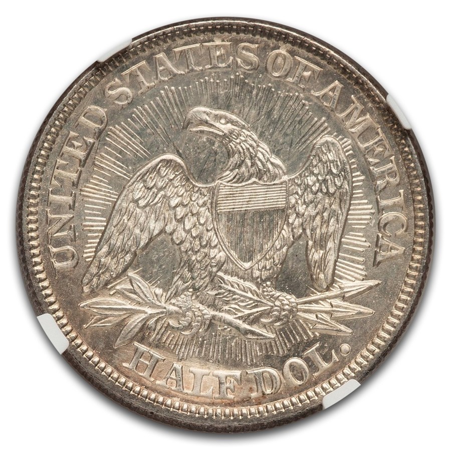 1853 Liberty Seated Half Dollar MS-66 NGC (Arrows & Rays)