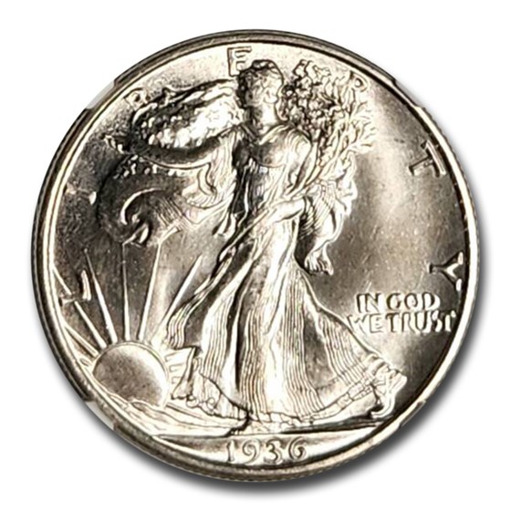 1936-D Walking Liberty Half Dollar MS-67+ NGC CAC