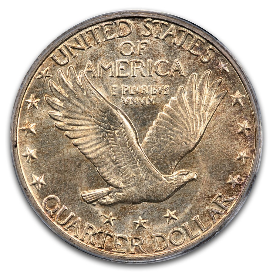 1929 Standing Liberty Quarter MS-64 PCGS CAC