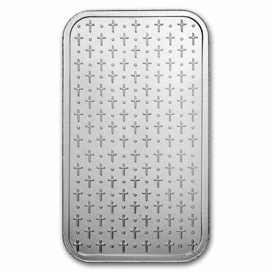 1 oz Silver Bar - Jesus