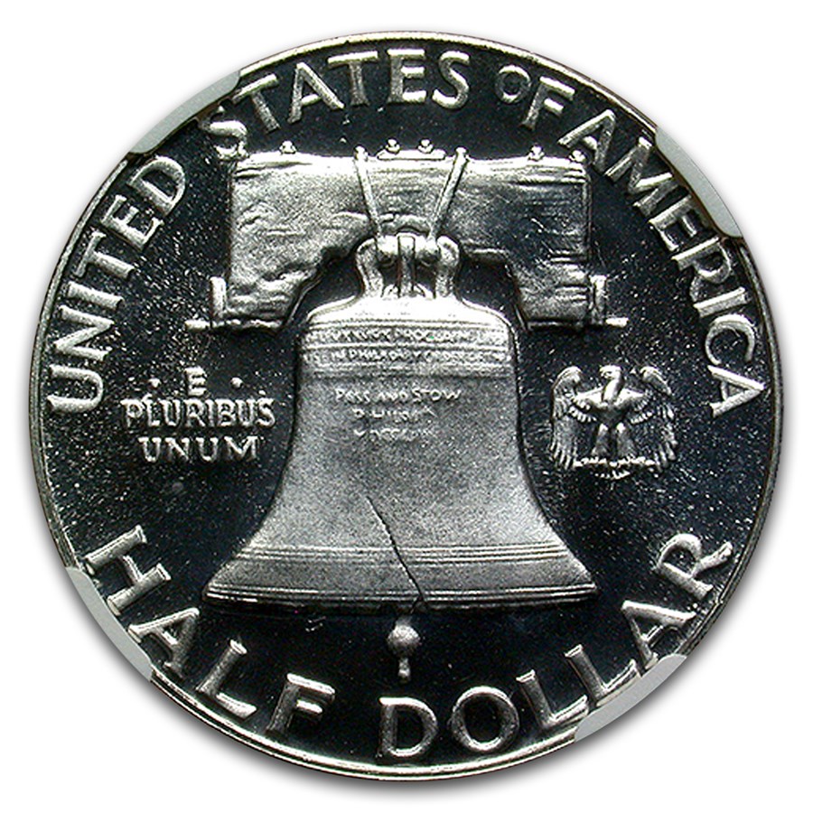 1953 Franklin Half Dollar PF-68 Cameo NGC