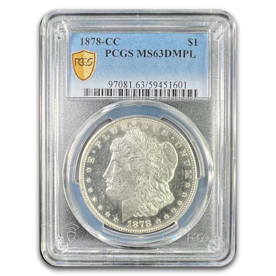 1878-CC Morgan Dollar MS-63 PCGS (DMPL)